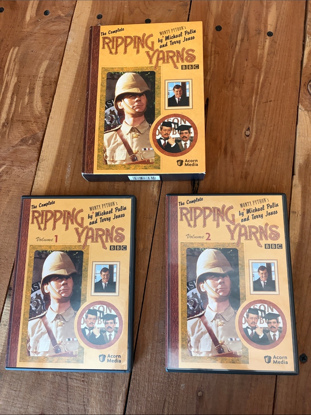 The Complete Ripping Yarns DVD Set Michael Palin Terry Jones BBC Acorn Media OOP